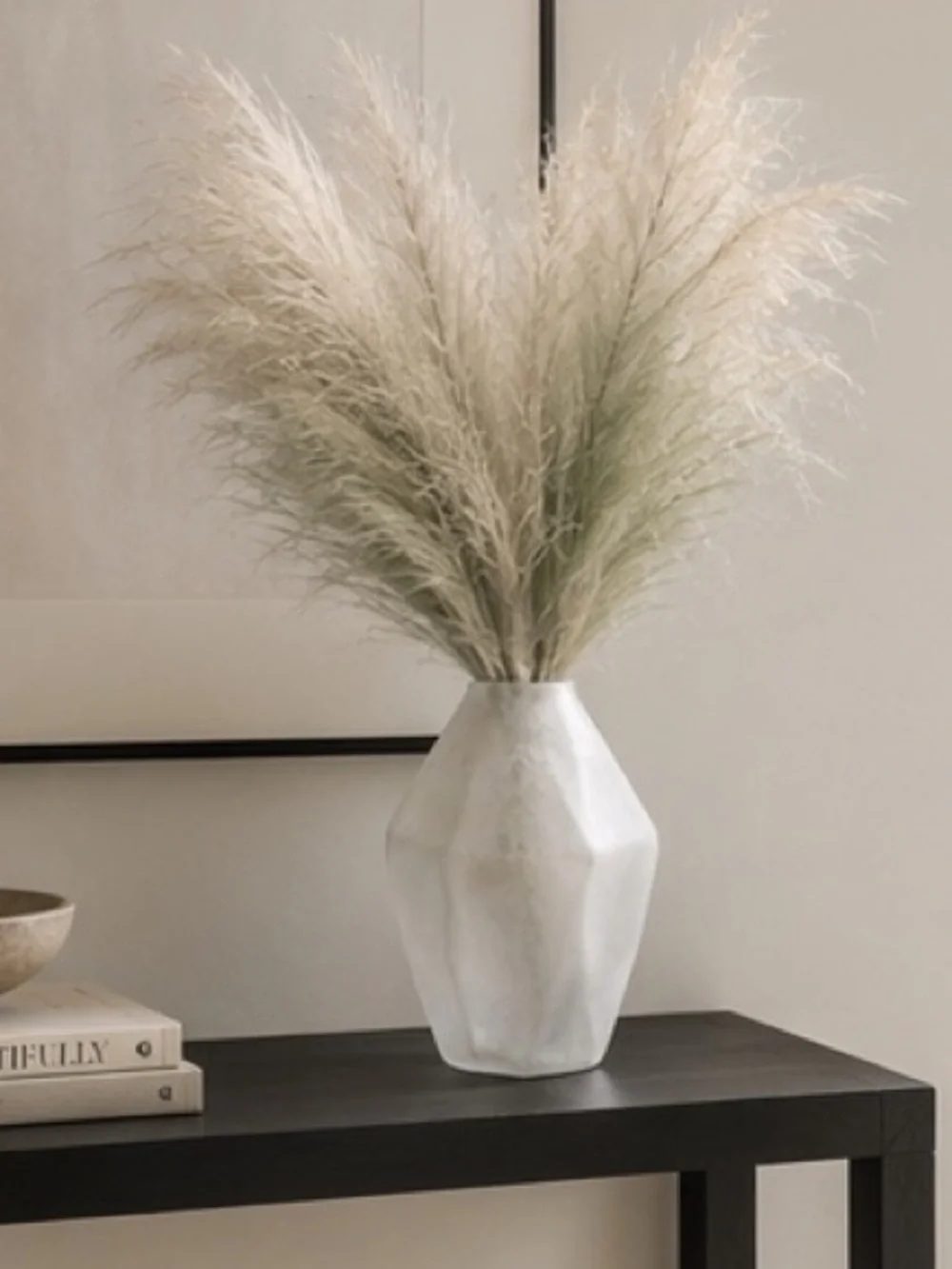 Frosted Asymmetrical Vase